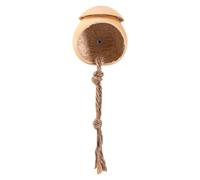 Jumping Spider House, Wooden Gourd Shaped Terrarium Cage, 1.97x5.91in Suction Cup Mount Enclosure, Decorative Habitat for Pet Spiders, Lizards, Frogs, Reptile Display, Landscape