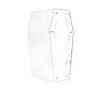 Jumping Spider Terrarium - Clear Acrylic Reptile Habitat For Feeding Box | Acrylic with Magnet, Tree Frog Enclosure, Habitat For Keepers, Nature Lovers, Educators, Hobbyists, Students