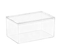 Jumping Spider - Terrarium Habitat for Exotic Pets, Ventilated Transparent Acrylic Enclosure with Escape Proof Design & Spacious Interior for Desktop Display, Home Care, Office Setup Reptile