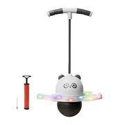 Jumping Trickball | Luces LED de Color, en Forma de Panda | Panda con luz Colorida, Tablero de Equilibrio, diseño de no Deslizamiento para niños al Aire Libre, cumpleaños, año nu