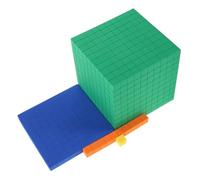 JUMPLAWN 1 Juego Bloques de Matemáticas de Espuma para Cubos para Manipulativos Educativos para Desarrollo y Actividades de Matemáticas