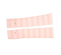 JUMPLAWN 1 Par Protector Solar Mangas De Seda De Hielo Cubre Brazos Mangas De Sol Del Brazo Mangas Protectoras Del Brazo Cubierta Del Brazo Rosa Tela De Burbujas