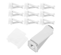 JUMPLAWN 10 Piezas Clips de Ventilación para Auto Accesorios de Aire Acondicionado Difusores de Aromas Estilizado Color Instalación Salidas de Aire del Vehículo