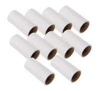 JUMPLAWN 10piezas Cinta Adhesiva De Limpieza De Papel De Repuesto para Rodillo Quitapelusas Adhesiva para Pelo De Mascotas para Ropa Ropa De Cama Muebles