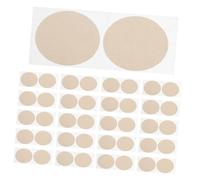 JUMPLAWN 150 pares Protectores Pezones para Hombre Invisibles Transpirable Adhesivos para Correr y Deportes Parches Suaves Antirrozaduras y Resistentes al Sudor Piel Tono Único