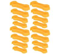 JUMPLAWN 16 Soportes para Patas de Aves pequeñas: ligaduras para Patas Abiertas para Loros y cacatúas bebés - Accesorio de rehabilitación para Polluelos de codornices, Patos y Loros (3,5/4 / 5 /