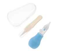 JUMPLAWN 1Juego Aspirador Manual para Bebés de Suave Kit de Limpieza para Recién Nacidos Succión Controlada para Mocos para Cuidado Infantil