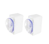 JUMPLAWN 2 Piezas Cercado para Base de Succión Adaptable y Portátil Compatible con Superficies Alfombra para Uso Interiores y Exteriores