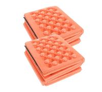 JUMPLAWN 2 Piezas Cojín para Sentarse Resistente al Agua Almohadilla Portátil de Espuma Xpe para Camping Picnic y Actividades de Unidades