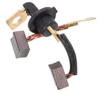 JUMPLAWN 2 piezas Escobillas Motor Arranque Rendimiento Repuesto Carbones para Motor Eléctrico Compatible Motos Atv Quads Scooters