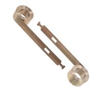 JUMPLAWN 2 Piezas Flat Coil Tension Springs Load Metal Constant Springs For Sliding Sash Window Repair X Side Sliding Window Hardware For Roller Blind Screen
