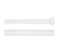 JUMPLAWN 2 Piezas Mazo de Cuenco Tibetano para Yoga, Varita de Juego de Cuenco de Cristal de Acrílico Blanco, Agarre Ergonómico, para Musicoterapia y Sound Bath, para Aficionados Sanación