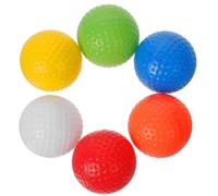 JUMPLAWN 22 Piezas Pelota de Entrenamiento de Golf Hueca, Doble Capa PP | Práctica de Swing en Casa, Flexible y Segura al Golpear Ventanas y Muebles, Uso Indoor Color Aleatorio