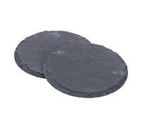 JUMPLAWN 2piezas De Pizarra para Reptiles Plataforma De Piedra para Tortugas y Gecos Natural para Hábitat De Mascotas