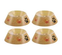 JUMPLAWN 4 Cuencos de Papel conmemorativos para Animales: Recuerdos funerarios para Mascotas, Regalos de condolencia por el de Perros y artículos para el Sacrificio de Gatos.