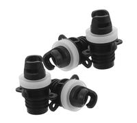 JUMPLAWN 4 Piezas Adaptador de Válvula Aire para Kayak Compatible con Bomba Inflable Barco Diseño Estanco y Rápida para Actividades