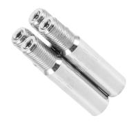 JUMPLAWN 4 piezas Extensiones de Válvula de Neumático de Metal Prolongadores para Vástago de Válvula de Coche Adaptadores para de Neumáticos Capacidad Compatible con Diversas de