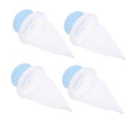 JUMPLAWN 4piezas Colector De Pelusa para Lavadora Filtro Flotante para Cabello De Mascotas Removedor Reutilizable De Pelo Compatible La Mayoría De Lavadoras
