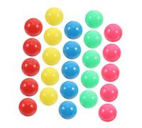 JUMPLAWN 50 bolas de plástico coloridas de 2,00 cm, pequeñas bolas de plástico huecas para baño de bolas y ejercicios de probabilidad, juguetes educativos para niños guardería y escuela
