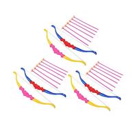 JUMPLAWN 6bolsas Arquería para Niño Niña De Juguetes Flechas De Ventosa Diversión y Seguridad para Niño Niña Actividad Creativa y Educativa para Interiores y Exteriores