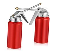 JUMPLAWN Aceitera Bomba Manual 200 Ml 2 Unidades para Automóviles Herramientas de Lubricación Industrial y Doméstico Dispensador de Aceite Portátil