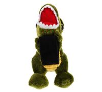 JUMPLAWN Adorable Dinosaur Plush Toy For Motorcycle Rear Tail Decoration Mini Stuffed Dino Handlebar Ornament For Parties and Goodie Bags