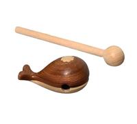 JUMPLAWN adornos de coche instrumento de bloque de templo bloque de templo de percusión instrumento de percusión rítmica instrumento de ritmo bloque de ritmo musical de madera