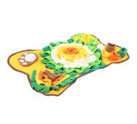 JUMPLAWN Alfombrilla para Olfatear Perros Hueso, Manta de Forrajeo Antideslizante, Pelusa Fácil de Limpiar, Tamaño Medio, Adecuado para Entrenamiento y Alimentación Lenta, para Cachorros