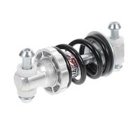 JUMPLAWN Amortiguador Trasero de Resorte para Bicicleta de Montaña Acero Resistente 100 MM de Longitud Capacidad 500 Lbs Compatible Bicicletas Eléctricas y Plegables Suspensión