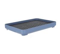 JUMPLAWN Bandeja de Goteo para Fuente de Gatos, Recogedor Anti Salpicaduras | Base de Repuesto para Bebedero, Fácil de Guardar y Manejar, para Balcón y Salón, Azul