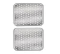 JUMPLAWN Bandeja Sanitaria para Conejos y Cobayas 2 Piezas, Caja de Plástico Profunda para Jaula, Orinal para Animales Pequeños como Hámsteres y Chinchillas, Baño Higiénico Fácil