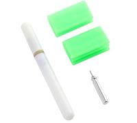 JUMPLAWN Barra de Luz Electrónica Luminosa para Pesca Nocturna Verde, Desmontable y Resistente al Agua, Tamaño Compacto 7,7 Cm para Caña de Pescar, Accesorios para Pesca en Mar,