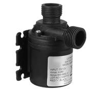 JUMPLAWN Bomba de Agua Sumergible Negra Motor Dc sin Escobillas, Bomba de Refuerzo de Agua para Sistemas de Circulación en Piscinas y Decoracion Verano