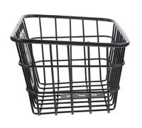 JUMPLAWN Cesta Metálica Plegable para Bicicleta con Gran Capacidad Resistente Cesta de Hierro para Manillar Fácil Instalación sin Herramientas para Ciclista