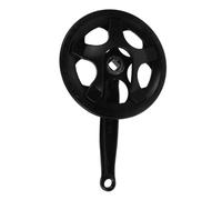 JUMPLAWN Crankset para Bicicleta de Montaña Dientes Monoplato Acero Duradero Compatible Brazo Manivela Bicicleta