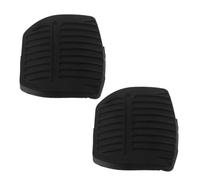 JUMPLAWN Cubierta Antideslizante Negro de Plástico 2 Piezas Diseño Ergonómico para Pedal de Freno y Embrague de Carretilla Elevadora para Vehículo
