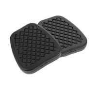 JUMPLAWN Cubiertas de Pedales de Freno y Embrague para Coche de Goma Antideslizantes Instalación Fácil, Paquete de 2 Piezas para Uso en Automóviles