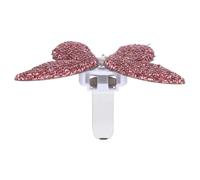 JUMPLAWN Difusor de Olores para Coche Clip en Forma de Mariposa, Aroma Duradero y Diseño Elegante Gemas de Imitación para Rejilla de Ventilación