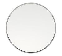 JUMPLAWN Espejo de Baño con Ventosa 30x Aumento, Diseño Cóncavo y Amplia Visión, Material Plata y Acrílico para Maquillaje y Cuidado Personal