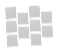 JUMPLAWN Filtros de Carbón Activado para Caja de Arena de Gatos, 10 Unidades en Color Claro 8×10 Cm, Repuestos Absorbentes de Olores para Arenero de Mascotas, Filtración y Uso Prolongado
