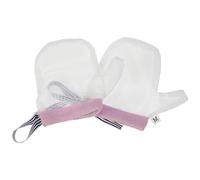 JUMPLAWN Guantes para Ñiño Antimuñecas de Poliéster Rosa Comodidad Calmante y Diseño Fácil de Poner Niñas Pequeños