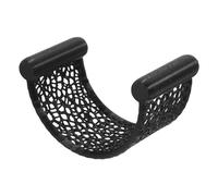 JUMPLAWN Hamaca Flotante para Acuario Color Negro de Abs para Peces Betta y Nano, Zona Cómoda y Fácil Limpieza, Decoración Minimalista para Tanque