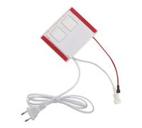 JUMPLAWN Interruptor Táctil Doble para Espejo de Baño Led, Regulable | Panel Oculto Compacto, Respuesta Rápida, Instalación Sencilla, Módulo Sensor Led, Acabado Blanco
