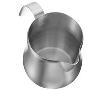 JUMPLAWN Jarra de Leche Inoxidable con Asa Jarra Multiusos para Café y Leche para y Cafeterías Diseño Moderno y Práctico