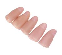 JUMPLAWN Juguetes de Simulación para Dedos Realistas 5 Piezas de Goma Ligeros y Fáciles de Usar para Juegos y Espectáculos Infantiles