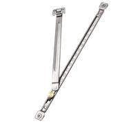 JUMPLAWN Limitador Barra Ajustable de Ventana Corrediza sin Perforación de Acero Inoxidable para Seguridad y Prevención de Cierre en Ventanas de