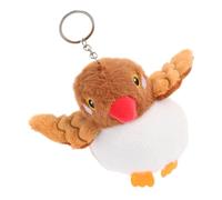 JUMPLAWN Llavero De Loro De Peluche Suave y Adorable Accesorio Portátil para Fiestas De Piratas Colgante para Mochilas y Bolsas Único para Niño Niña y Amantes Piratas