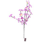 JUMPLAWN Luz Decorativa LED de Ramas Phalaenopsis Simuladas, Púrpura | Plástico y Seda, Moldeable para Dormitorio y Tienda, Prop Fotográfico Creativo, Estilo Chic
