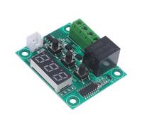 JUMPLAWN Módulo de Control de Temperatura Digital Termostato Preciso con Pantalla de Temperatura Interruptor Compacto para Equipos