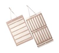 JUMPLAWN Organizador Colgante de Accesorios Cabello de Espacio y Uso Múltiple 2 Piezas de Fieltro de Espacio y Uso Múltiple, Adecuado para Festival y Hogar
